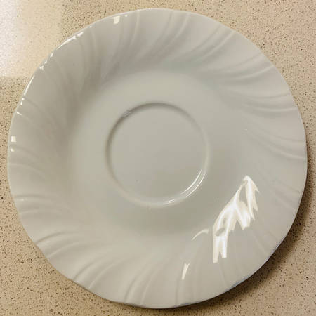 Royal Pearl Saucer