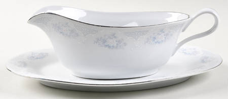 Sapphire Gravy Boat & Underplate