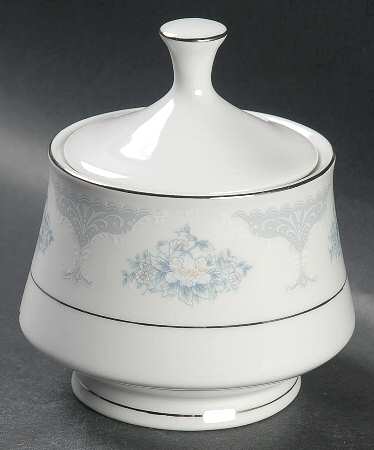 Sapphire Sugar Bowl & Lid