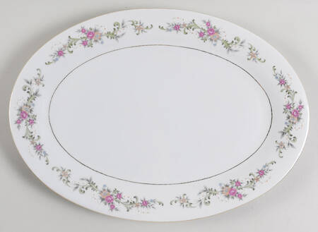Summer Land 14" Oval Serving Platter