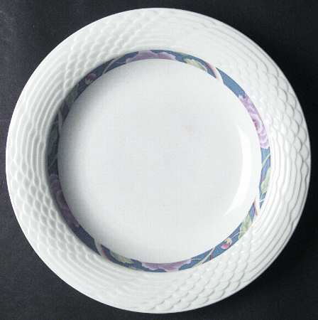 Turquoise Large Rim Soup Bowl