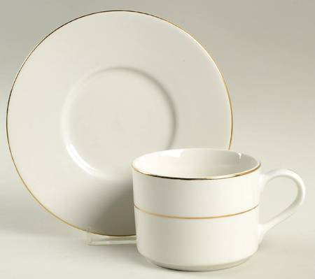 Victoria Flat Cup & Saucer Set