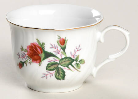 Victorian Rose Flat Cup