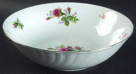 Victorian Rose 9" Round Vegetable Bowl