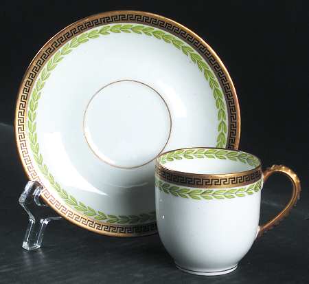 LNT3 Flat Demitasse Cup & Saucer Set