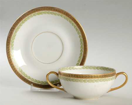 LNT3 Flat Bouillon Cup & Saucer