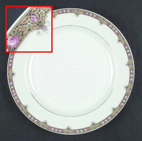 LNT39 Luncheon Plate