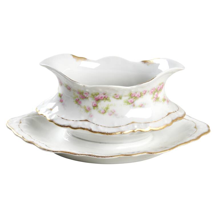 LNT4 Gravy Boat with Attached Underplate