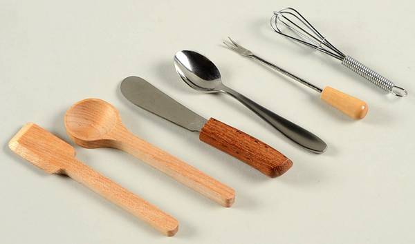 Woven Traditions Classic Blue (6pc) Miniature Utensil Set
