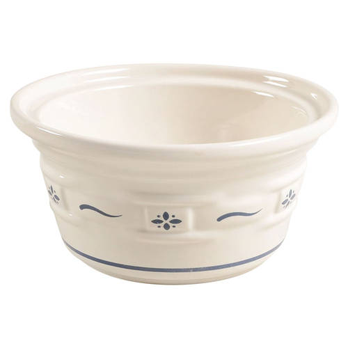 Woven Traditions Classic Blue Butter Tub No Lid