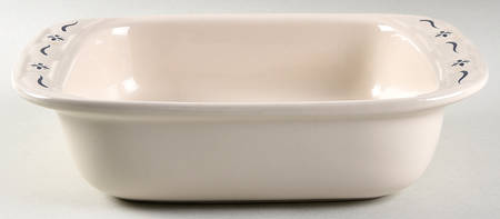Woven Traditions Classic Blue 11" Square Baker