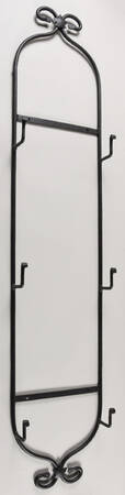 Woven Traditions Classic Blue Metal Rack (Holds 3 Dinner Plates)