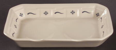 Woven Traditions Classic Blue Double Spoon Rest/Holder
