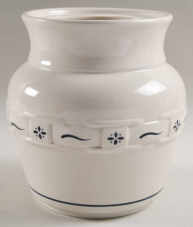 Woven Traditions Classic Blue Large Canister No Lid