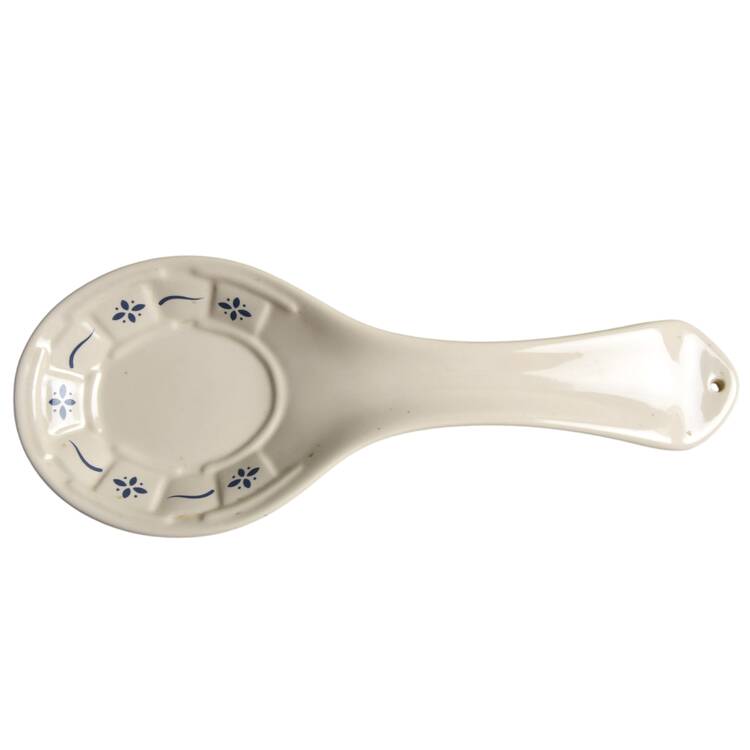 Woven Traditions Classic Blue Spoon Rest/Holder (Holds 1 Spoon) by Longaberger