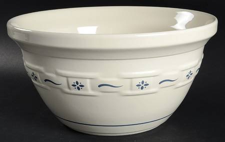 Woven Traditions Classic Blue 12" Mixing Bowl