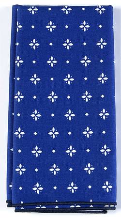 Woven Traditions Classic Blue Cloth Napkin