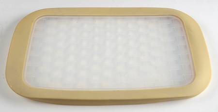 Woven Traditions Classic Blue Plastic Lid for 15" Rectangular Baker