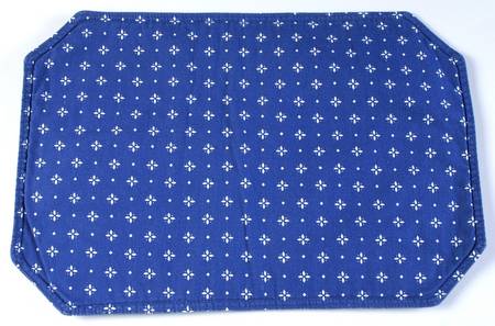 Woven Traditions Classic Blue Cloth Placemat