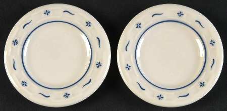 Woven Traditions Classic Blue (Set of 2) Miniature Plate