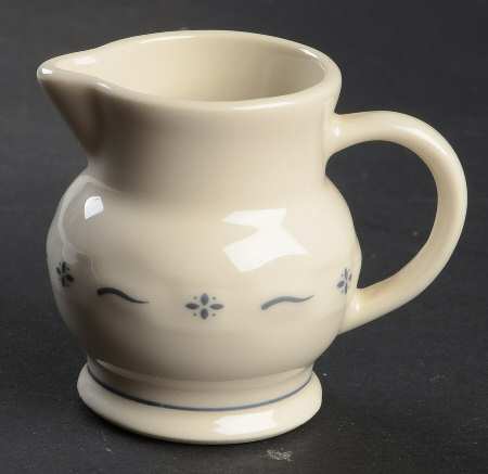 Woven Traditions Classic Blue Creamer-Miniature