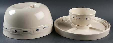 Woven Traditions Classic Blue 8-in-1 Entertainer Set