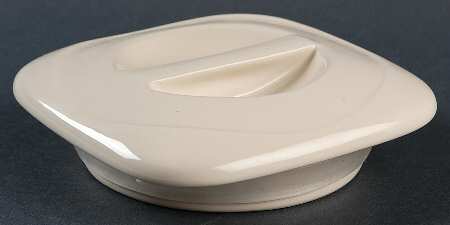 Woven Traditions Classic Blue Lid for Medium Square Canister