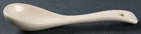 Woven Traditions Classic Blue Ceramic Tasting Spoon