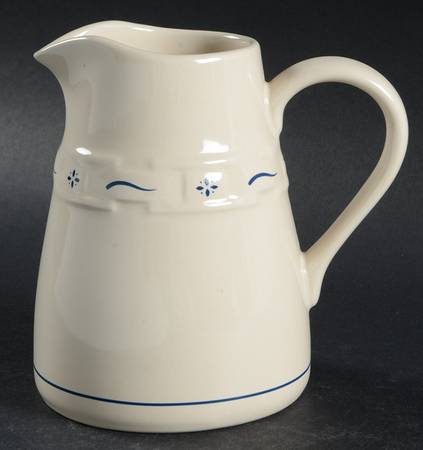 Woven Traditions Classic Blue Creamer