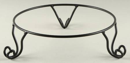 Woven Traditions Classic Blue Metal Stand for 12" Pasta Serving Bowl