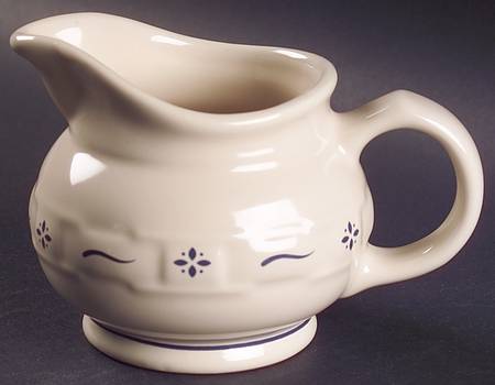 Woven Traditions Classic Blue Mini Creamer