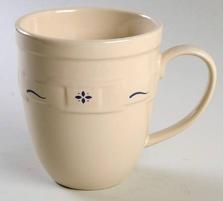 Woven Traditions Classic Blue Jumbo Mug