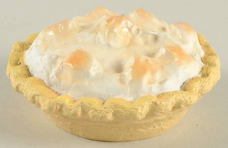Woven Traditions Classic Blue Resin Miniature Pie