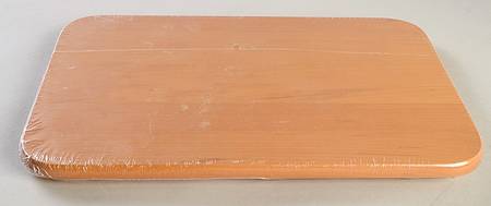 Woven Traditions Classic Blue Wood Shelf For 13" Rectangular Platter Metal Stand