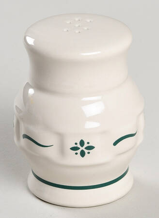 Woven Traditions Heritage Green Salt Shaker