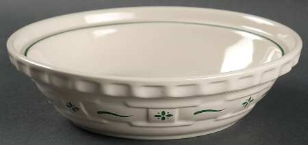 Woven Traditions Heritage Green 6" Pie Baking Plate