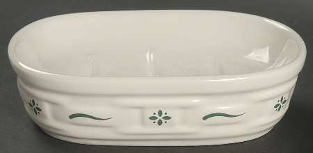 Woven Traditions Heritage Green Soap Dish