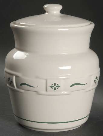 Woven Traditions Heritage Green Medium Canister & Lid