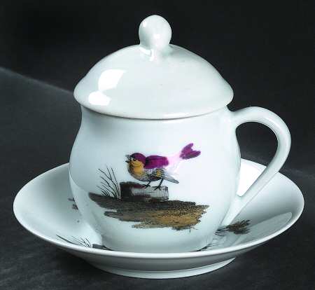 LOL4 3-Piece Pot de Creme with Underplate
