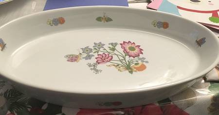 Meissen 12'' Oval Baker