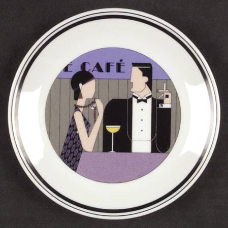 Roaring Twenties Bread & Butter Plate