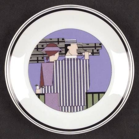 Roaring Twenties Bread & Butter Plate