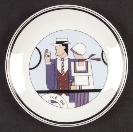Roaring Twenties Bread & Butter Plate