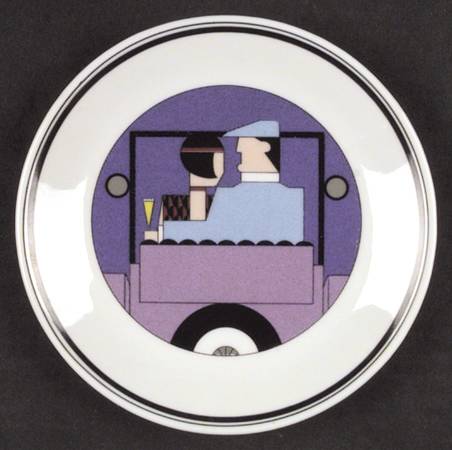 Roaring Twenties Bread & Butter Plate