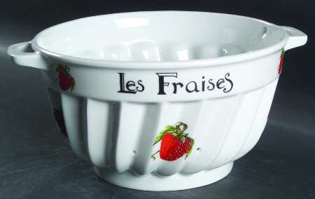 Strawberry (2 Piece) Drain Set, Colander Only