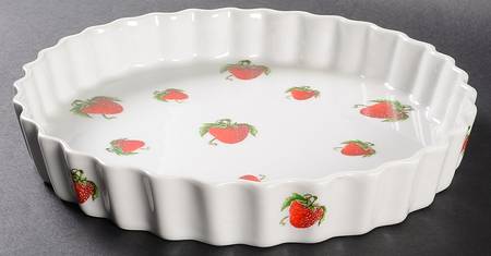 Strawberry 10" Quiche