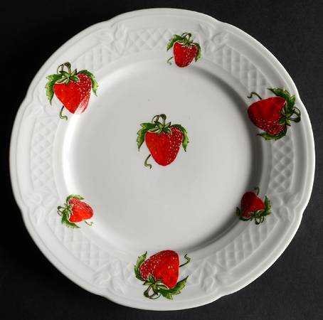 Strawberry Salad Plate