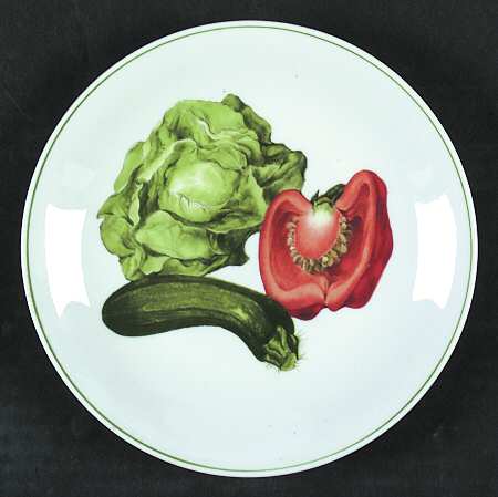 Vegetables Bread & Butter Plate