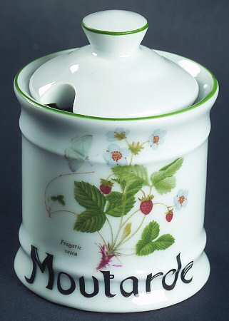 Vesca Mustard Jar & Lid