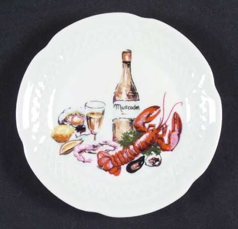 Wine & Cheese Canape Plate